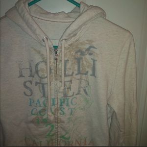 Hollister Women's Full Zip Logo Hoodie NWOT